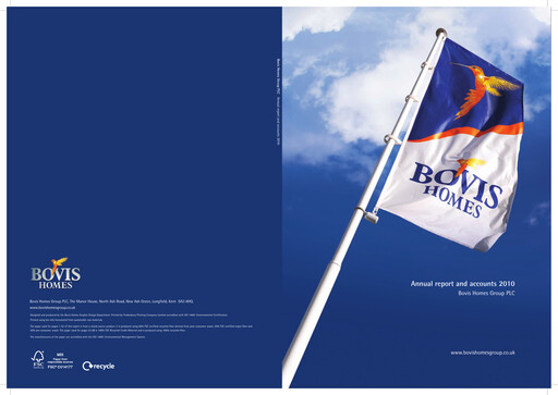 Thumbnail Vistry Group Annual Report 2010