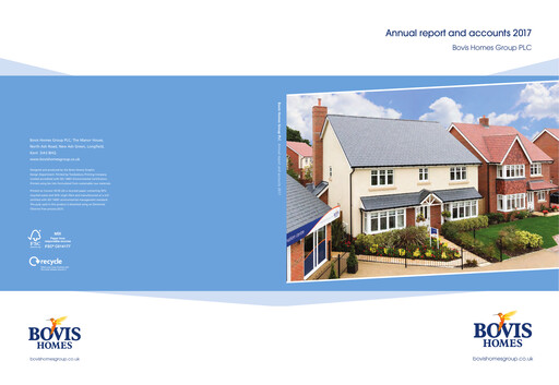 Thumbnail Vistry Group Annual Report 2017