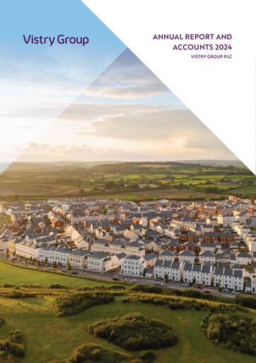 Thumbnail Vistry Group Annual Report 2024