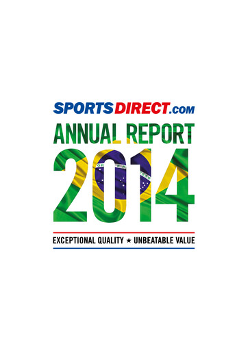 Thumbnail Frasers Group Annual Report 2014