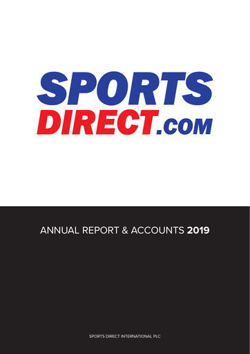 Thumbnail Frasers Group Annual Report 2019