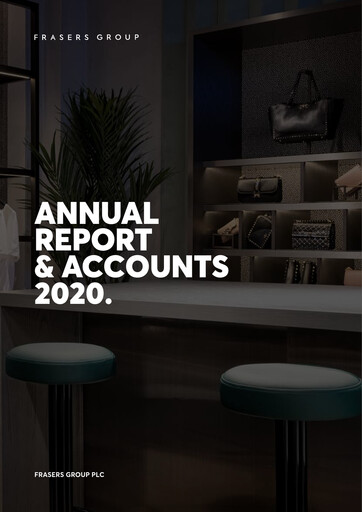 Thumbnail Frasers Group Annual Report 2020