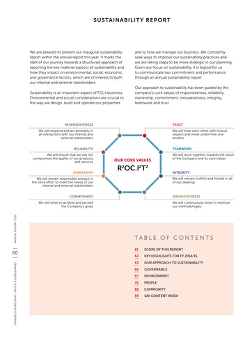 Thumbnail Frasers Group Sustainability Report 2015