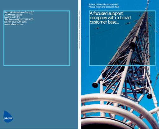 Thumbnail Babcock International Group Annual Report 2005
