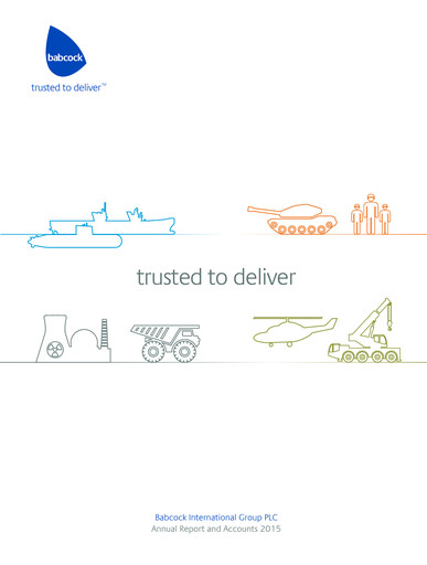 Thumbnail Babcock International Group Annual Report 2015