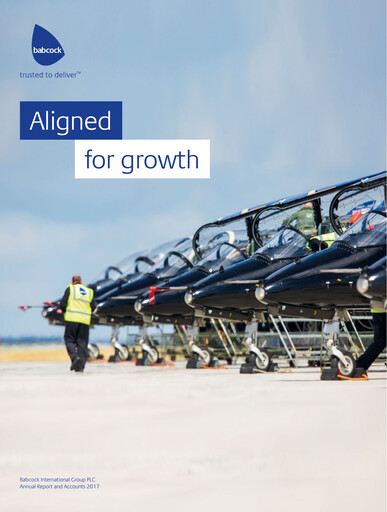 Thumbnail Babcock International Group Annual Report 2017