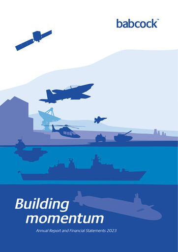 Thumbnail Babcock International Group Annual Report 2023