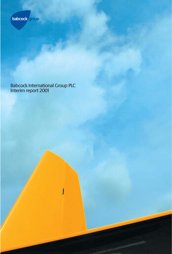 Thumbnail Babcock International Group Half-year Report 2001-h1