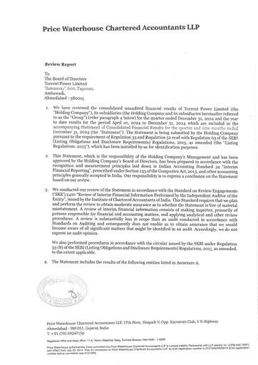 Thumbnail Torrent Power Quarterly Report 2024-q3