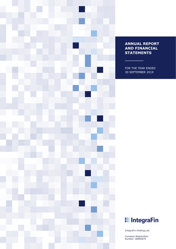 Thumbnail IntegraFin Annual Report 2019