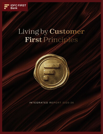 Miniature IDFC FIRST Bank
 Rapport annuel 2025-2026