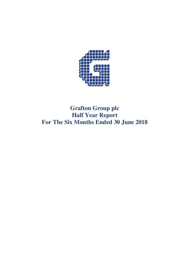 Thumbnail Grafton Group Half-year Report 2018-h1
