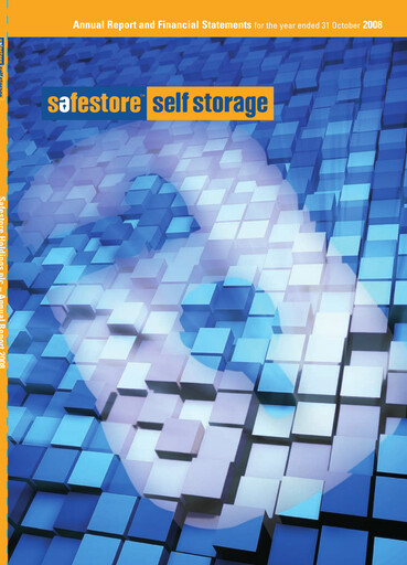 Thumbnail Safestore Annual Report 2008