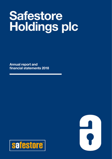 Thumbnail Safestore Annual Report 2018