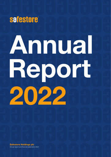 Thumbnail Safestore Annual Report 2022