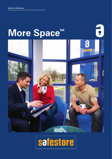 Vorschaubild Safestore Halbjahresbericht 2012-h1