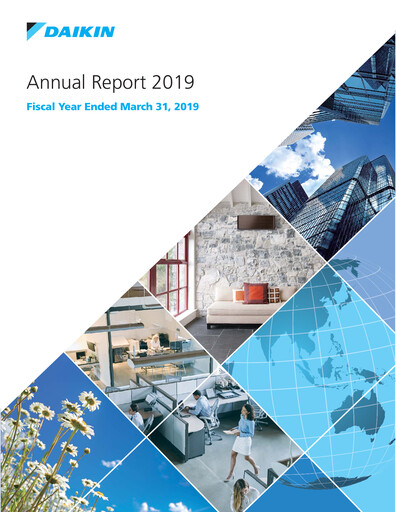 Thumbnail Daikin Annual Report 2019