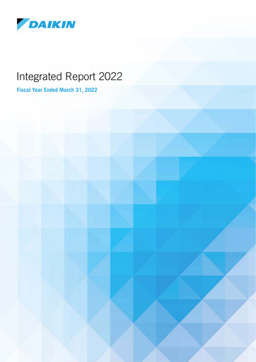 Thumbnail Daikin Annual Report 2022