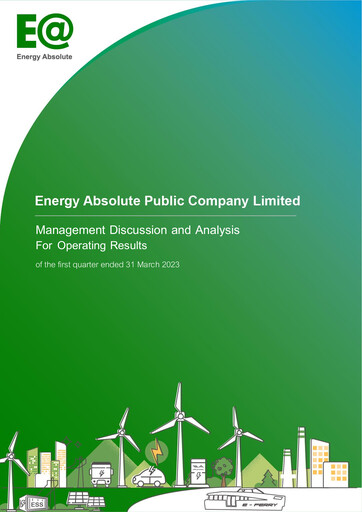 Thumbnail Energy Absolute Quarterly Report 2023-q1