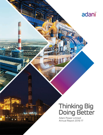 Thumbnail Adani Power Annual Report 2016-2017