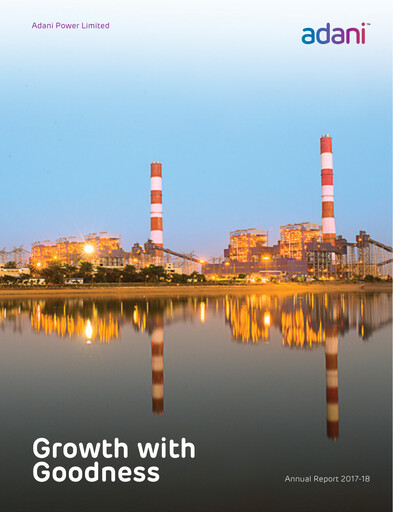 Thumbnail Adani Power Annual Report 2018