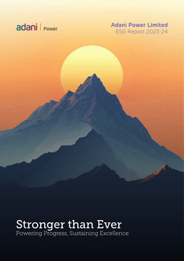 Thumbnail Adani Power ESG Report 2023-2024