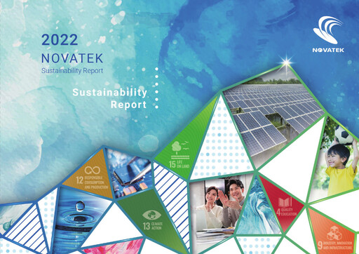 Thumbnail Novatek Microelectronics Sustainability Report 2022