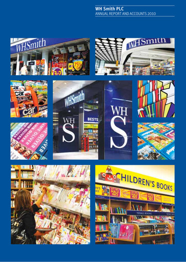 Thumbnail WH Smith Annual Report 2010
