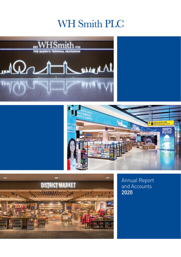 Thumbnail WH Smith Annual Report 2020