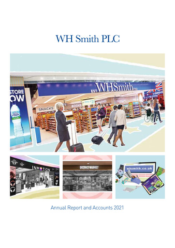 Thumbnail WH Smith Annual Report 2021