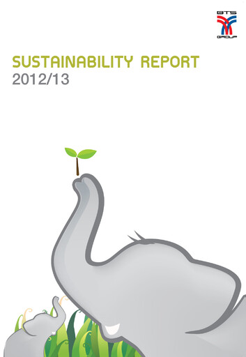 Thumbnail BTS Group Sustainability Report 2012-2013