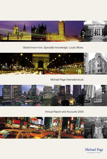 Thumbnail PageGroup Annual Report 2005