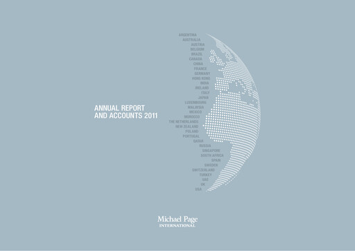 Thumbnail PageGroup Annual Report 2011