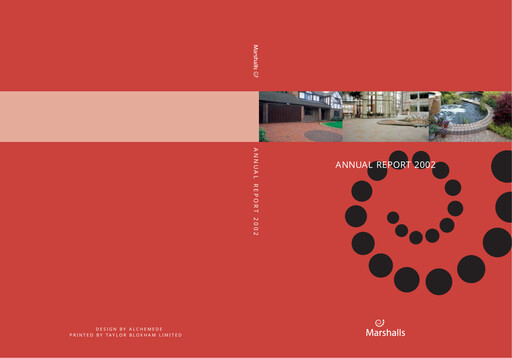 Thumbnail Marshalls plc Annual Report 2002