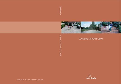 Thumbnail Marshalls plc Annual Report 2004