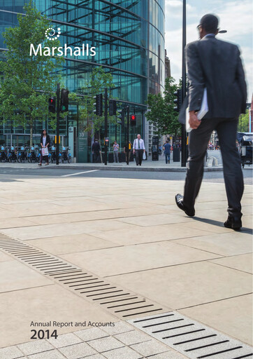 Thumbnail Marshalls plc Annual Report 2014