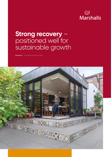 Thumbnail Marshalls plc Annual Report 2020