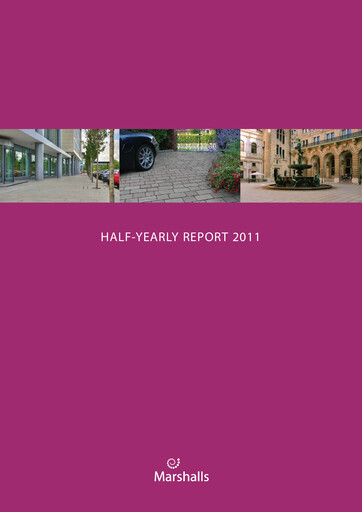 Thumbnail Marshalls plc Half-year Report 2011-h1
