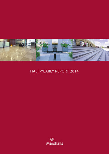 Thumbnail Marshalls plc Half-year Report 2014-h1
