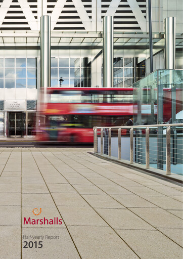 Thumbnail Marshalls plc Half-year Report 2015-h1