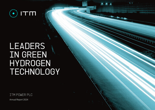 Miniature ITM Power Rapport annuel 2024