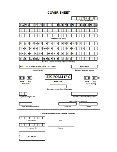 Thumbnail Bank of the Philippine Islands Financial Statement 2025