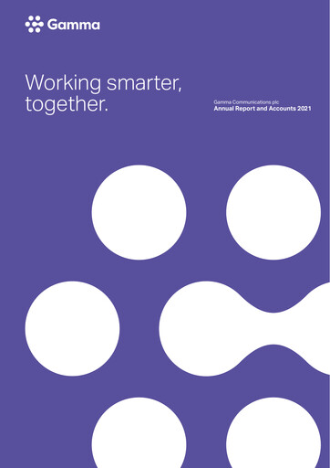 Thumbnail Gamma Communications Annual Report 2021