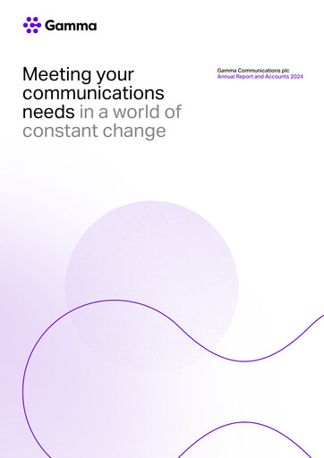 Thumbnail Gamma Communications Annual Report 2024