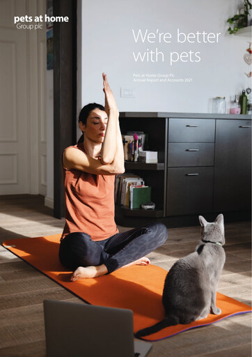 Thumbnail Pets at Home Annual Report 2021