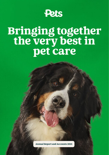 Thumbnail Pets at Home Annual Report 2025