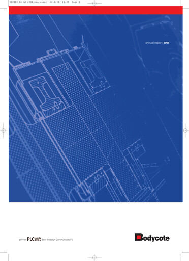 Thumbnail Bodycote Annual Report 2004