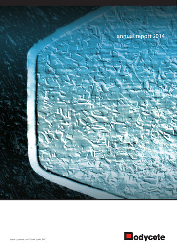 Thumbnail Bodycote Annual Report 2014