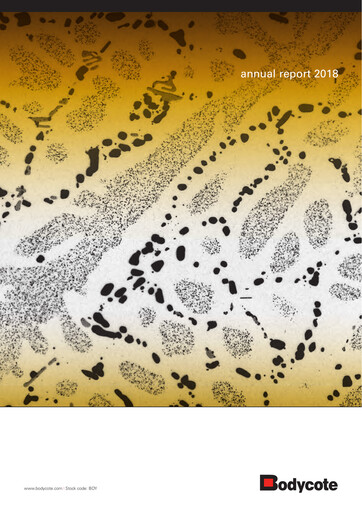 Thumbnail Bodycote Annual Report 2018