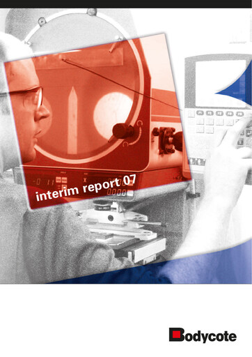 Thumbnail Bodycote Half-year Report 2007-h1